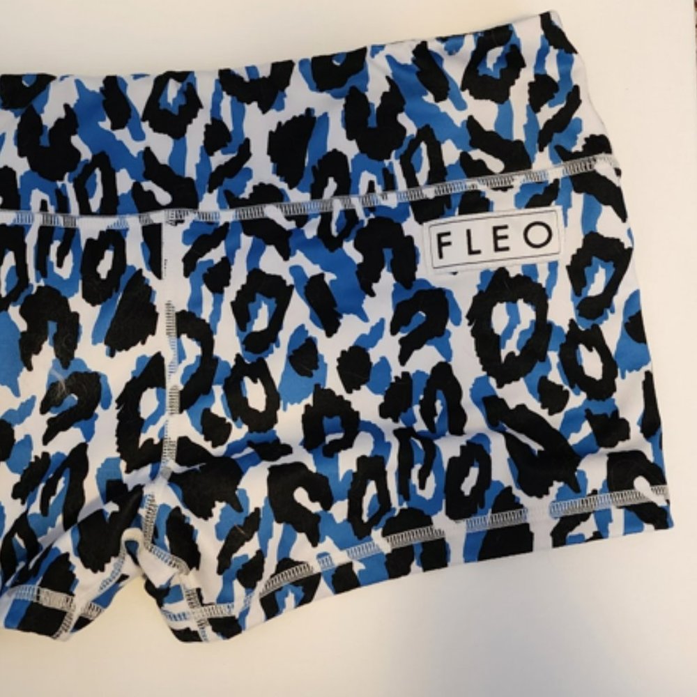 Fleo Blue Leopard